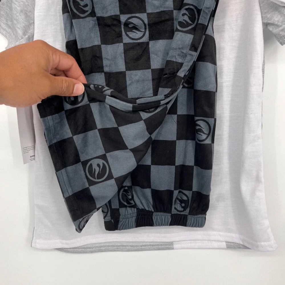 NWT Hot Wheels Boys Pajama Set Large 10-12 T-Shirt Pants Race Cars Kidcore‎ Gift